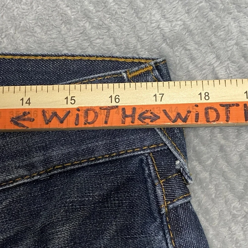 True Religion World Tour Men's Straight Jeans Sz 32 Fits 34/33